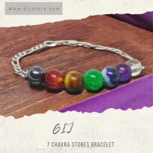 اسوارة الشاكرات السبعة 7 Chakra stones