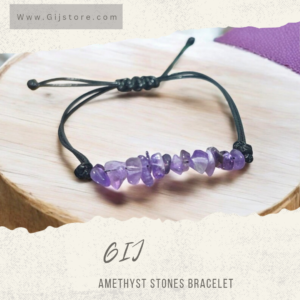 اسوارة من احجار الاماثيست Amethyst