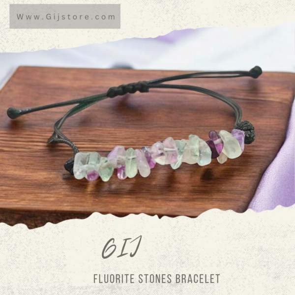 اسوارة من احجار الفلورايت Fluorite