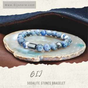 اسوارة من احجار السودالايت Sodalite