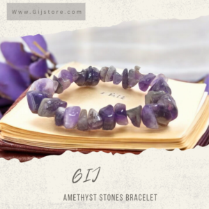 اسوارة من احجار الاماثيست Amethyst