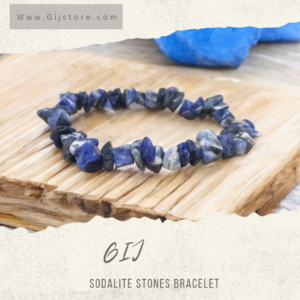 اسوارة من احجار السودالايت Sodalite
