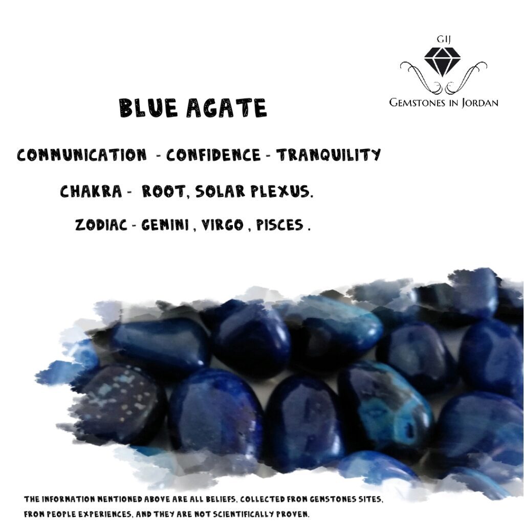 حجر العقيق الازرق
