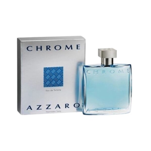 AZZARO Chrome Man EDT - 100ML عطر ازارو كروم او دي تواليت للرجال