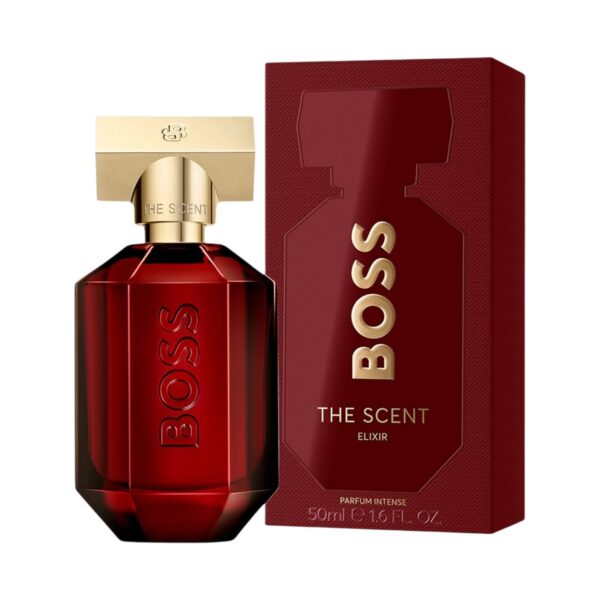 Boss The Scent Elixir Intense Parfum 50ML عطر هوجو بوس ذا سنت اليكسير النسائي بارفيوم انتنس.