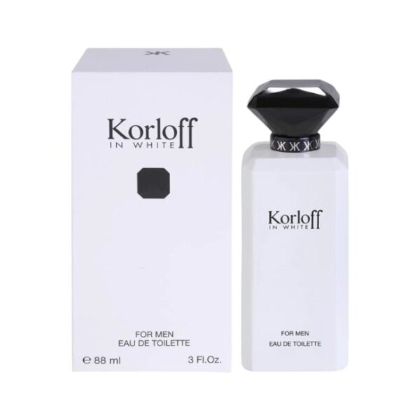 KORLOFF IN WHITE FOR MEN EDT 88ML
