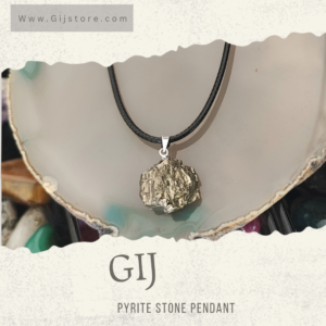 تعليقه من حجر البيريت Pyrite