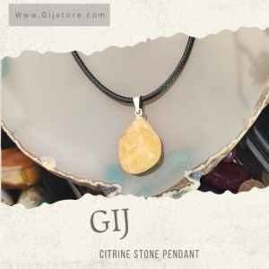 تعليقة من حجر السترين Citrine
