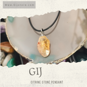 تعليقة من حجر السترين Citrine