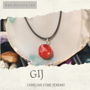 تعليقه من حجر العقيق كارنليان Carnelian