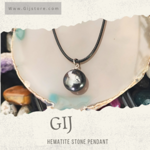 تعليقه من حجر الهيماتيت Hematite