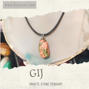 تعليقه من حجر اليوناكيت Unikite