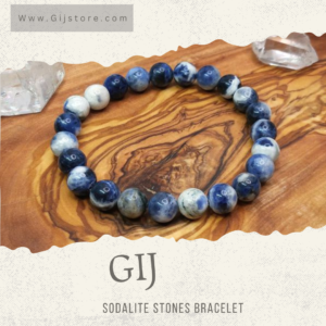 اسوارة من احجار السودالايت Sodalite